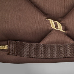 Zadeldek Dressuur Night Collection Back On Track Koffie Bruin