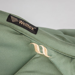 Zadeldek Dressuur Night Collection Back On Track Olijfkleurig Groen Zadeldek Dressuur Night Collection Back On Track Olijfkleurig Groen