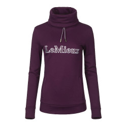 Sweatshirt met opstaande kraag LeMieux met capuchon