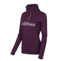 Sweatshirt met opstaande kraag LeMieux met capuchon Druif Bordeaux Sweatshirt met opstaande kraag LeMieux met capuchon Druif Bordeaux