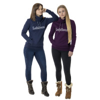 Sweatshirt met opstaande kraag LeMieux met capuchon Marineblauw