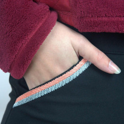 Broek Flags & Cup Varena Junior Kaviaar Zwart