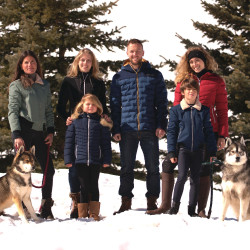 Parka Flags & Cup kind Niskiki Marineblauw Parka Flags & Cup kind Niskiki Marineblauw