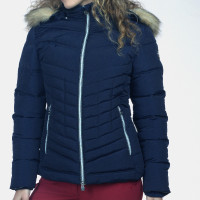 Parka Flags & Cup kind Niskiki Marineblauw