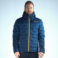 Parka Flags & Cup waterdicht heren Nulato Marineblauw