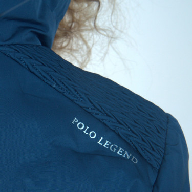 Parka Technique Flags & Cup Damen Atka Marineblauw