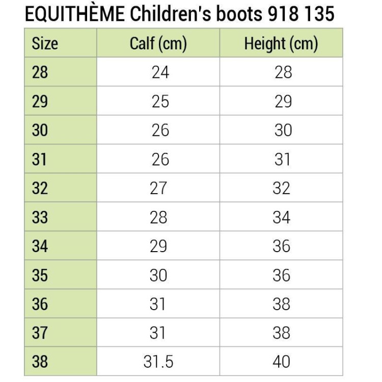 Equithème Kinderlaarzen Equithème Kinderlaarzen