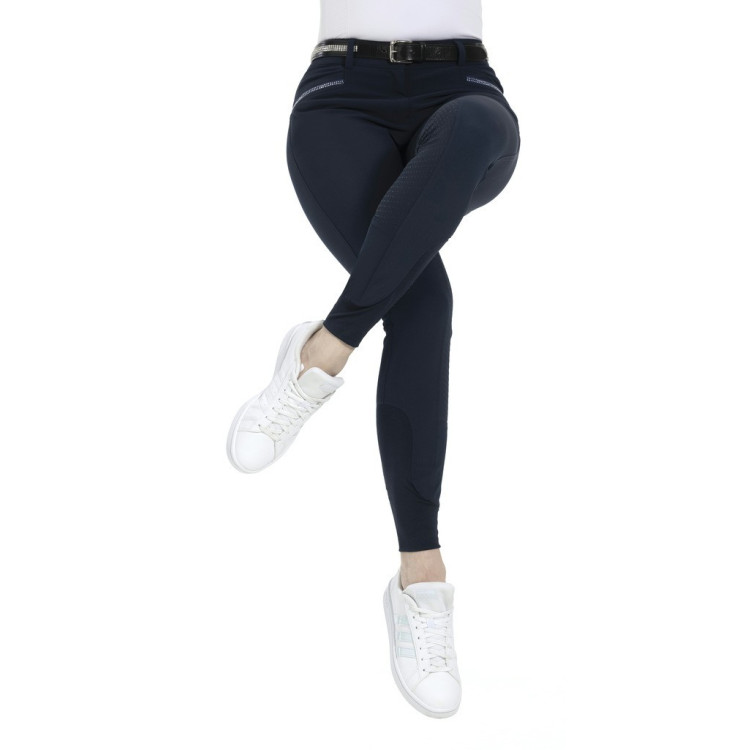 Broek Equithème Gizel siliconen zitvlak Broek Equithème Gizel siliconen zitvlak