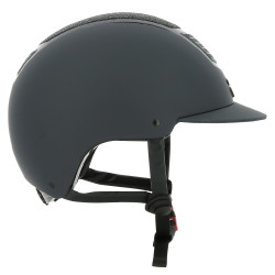 Equithème Airy Helm Zwart / glanzend blauw Equithème Airy Helm Zwart / glanzend blauw