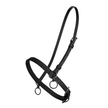 KLEIN NYLON HALSTER MET RING KLEIN NYLON HALSTER MET RING