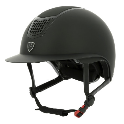 Casque Equithème Airy L Noir mat / noir brillant