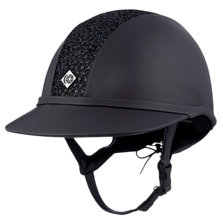 Charles Owen SP8 Plus Leather Look Cap Charles Owen SP8 Plus Leather Look Cap