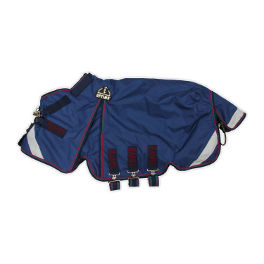 Coperta Horseware Rambo® Optimo Turnout 0g 1000D Marineblauw