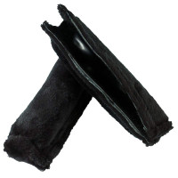 Finn-Tack schapenvacht hoofdstelbeschermer Zwart Finn-Tack schapenvacht hoofdstelbeschermer Zwart
