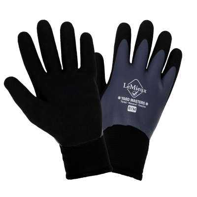Gants de travail thermique LeMieux Yardmaster Bleu marine