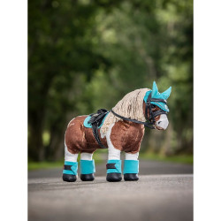 Polo bandages voor speelgoed Mini Pony LeMieux Azur Blauw