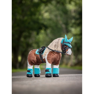 Polo bandages voor speelgoed Mini Pony LeMieux Azur Blauw