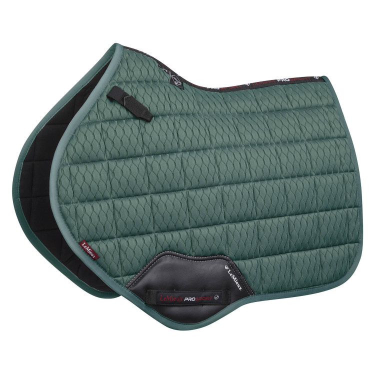 LeMieux Carbon Mesh Close Contact Vierkant Zadeldekje LeMieux Carbon Mesh Close Contact Vierkant Zadeldekje