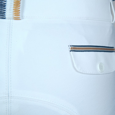 Broek Flags & Cup Bassano Junior Wit