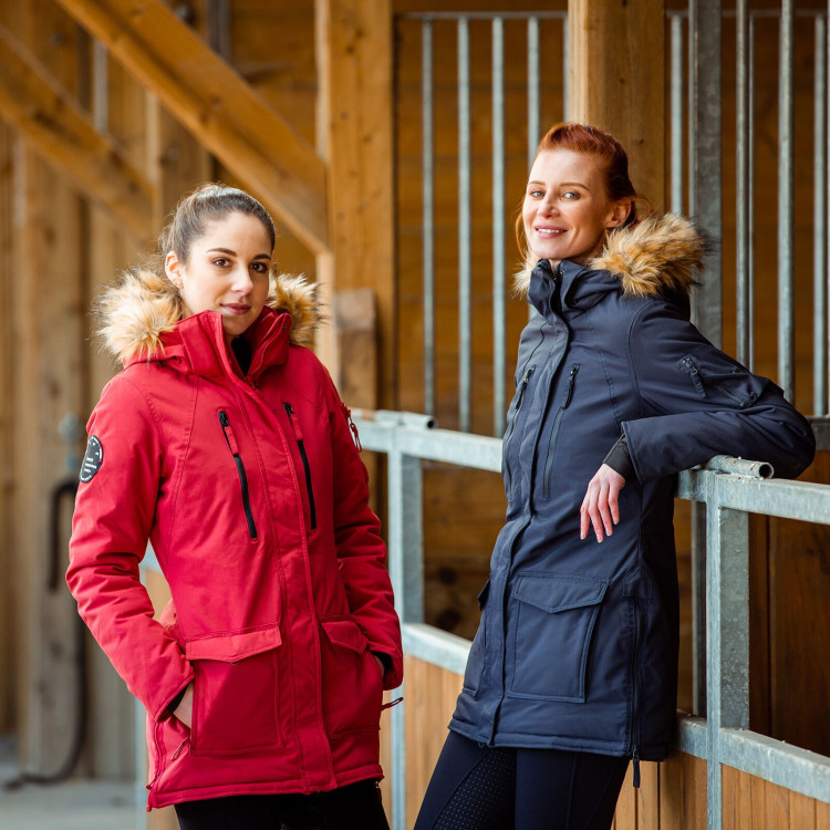 Lange parka Brooke Horze dames Lange parka Brooke Horze dames