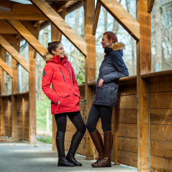 Lange parka Brooke Horze dames Lange parka Brooke Horze dames