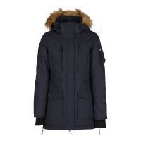Lange parka Brooke Horze dames Donker marineblauw Lange parka Brooke Horze dames Donker marineblauw