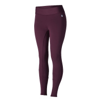 Thermische legging Horze Active dames met kniestukken Pruim Violet
