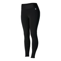 Thermische legging Horze Active dames met kniestukken Zwart Thermische legging Horze Active dames met kniestukken Zwart