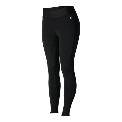 Thermische legging Horze Active dames met kniestukken Zwart