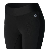 Thermische legging Horze Active dames met kniestukken Zwart Thermische legging Horze Active dames met kniestukken Zwart