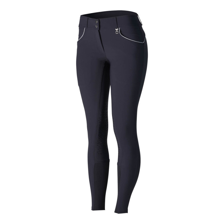 Hoge taille broek met siliconen kniestukken Aubrey Horze dames Hoge taille broek met siliconen kniestukken Aubrey Horze dames