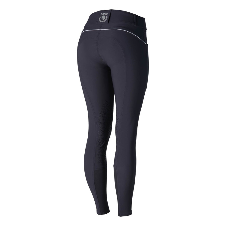 Hoge taille broek met siliconen kniestukken Aubrey Horze dames Hoge taille broek met siliconen kniestukken Aubrey Horze dames