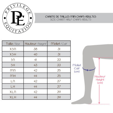 Mini chaps NOLA Privilege Equitation Mini chaps NOLA Privilege Equitation