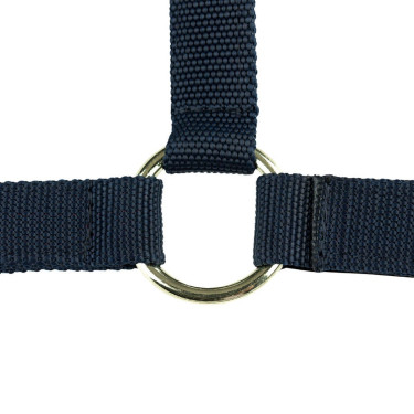 NYLON HALSTER OPEN Donkerblauw