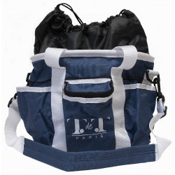 Poetstas groot model T de T Marine / wit Blauw