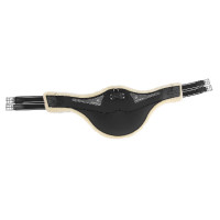 Singel Acavallo Gel & Pvc Verwijderbare voering van wol Zwart