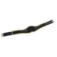 Anatomische Singel Acavallo Gel & Pvc Voering Met Verwijderbare Wol Zwart