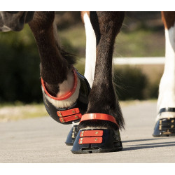 Paturonbanden Scoot Boots per 4 Hibiscus Rood Paturonbanden Scoot Boots per 4 Hibiscus Rood