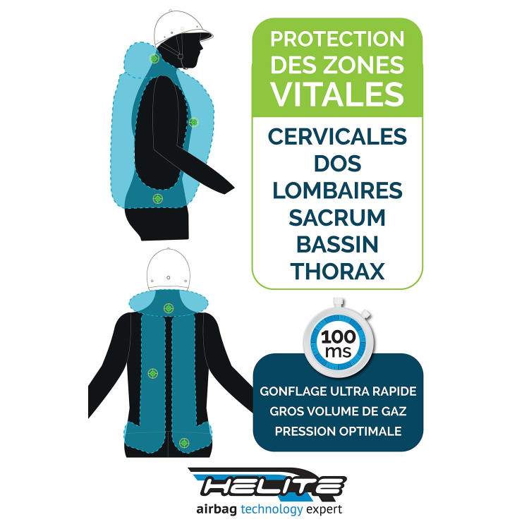 Airbagvest Helite Zip'in 2 Airbagvest Helite Zip'in 2