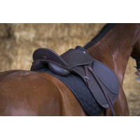 Unisex zadel Norton Club Rexine Evol Bruin
