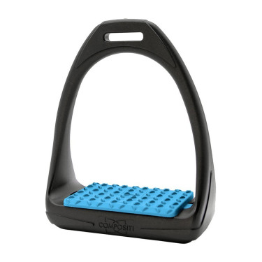 Beugels Compositi Soft Reflex Zwart / blauw