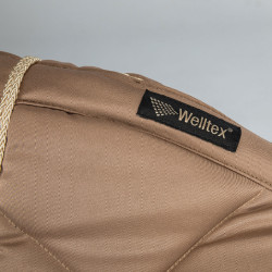 Zadeldek Dressuur Night Collection Back On Track Nougat Bruin