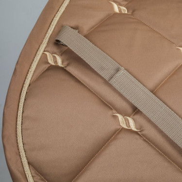 Zadeldek Dressuur Night Collection Back On Track Nougat Bruin