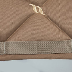 Zadeldek Dressuur Night Collection Back On Track Nougat Bruin