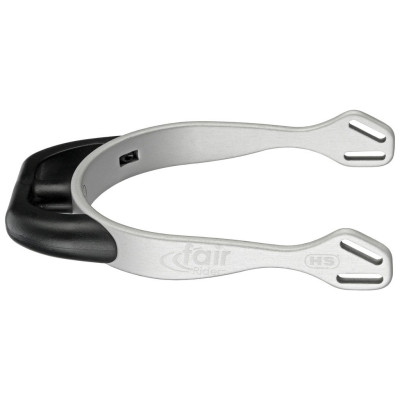 Éperons Sprenger FairRider plats Argent / noir
