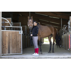 Fleecevest Equithème Lena Zwart