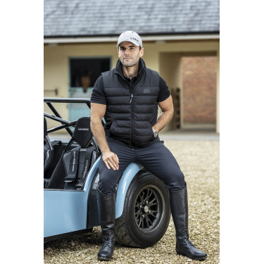 Mouwloze bodywarmer LeMieux Elite heren Zwart