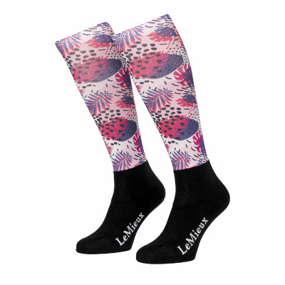 Chaussettes LeMieux Footsie Abstract Palm