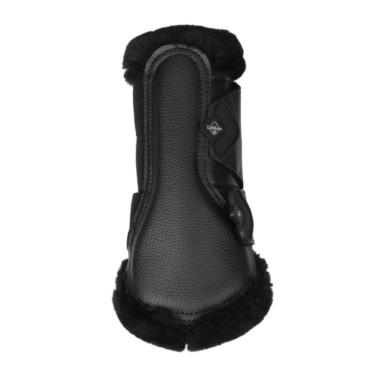Gesloten peesbeschermers schapenvacht LeMieux Edge Mesh
