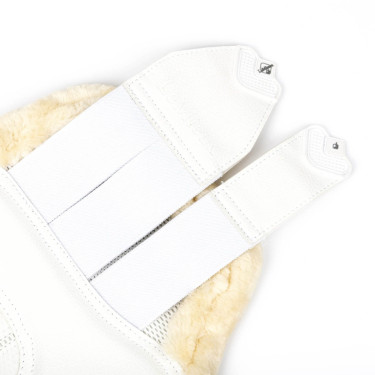 Gesloten peesbeschermers schapenvacht LeMieux Edge Mesh Wit Gesloten peesbeschermers schapenvacht LeMieux Edge Mesh Wit